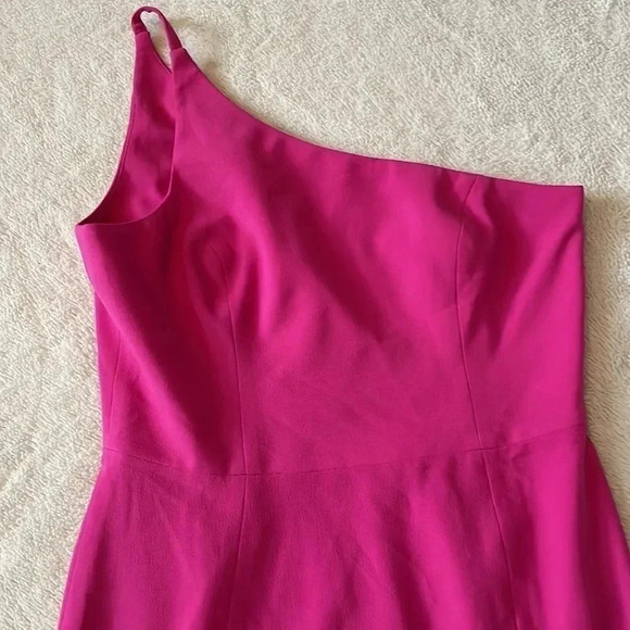 Dress the Population One Shoulder Crepe Dress - Picture 5 of 9